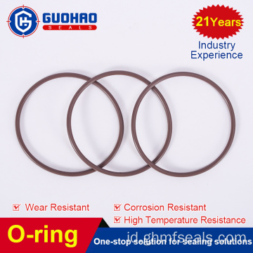 Warna o-ring karet datar tahan suhu tinggi